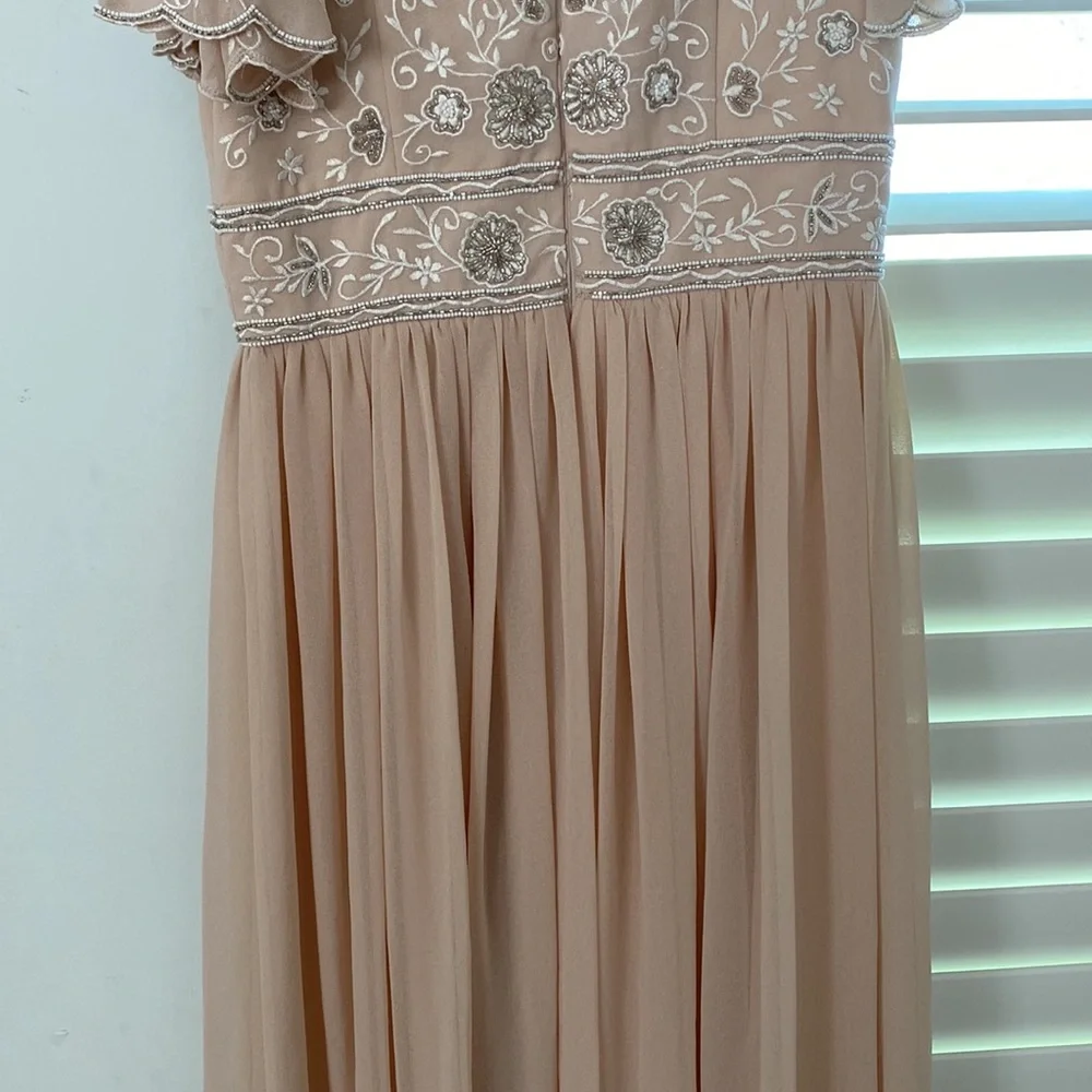 BHDLN Anthropologie Fresna Flutter Sleeve Dress - Picture 12 of 12